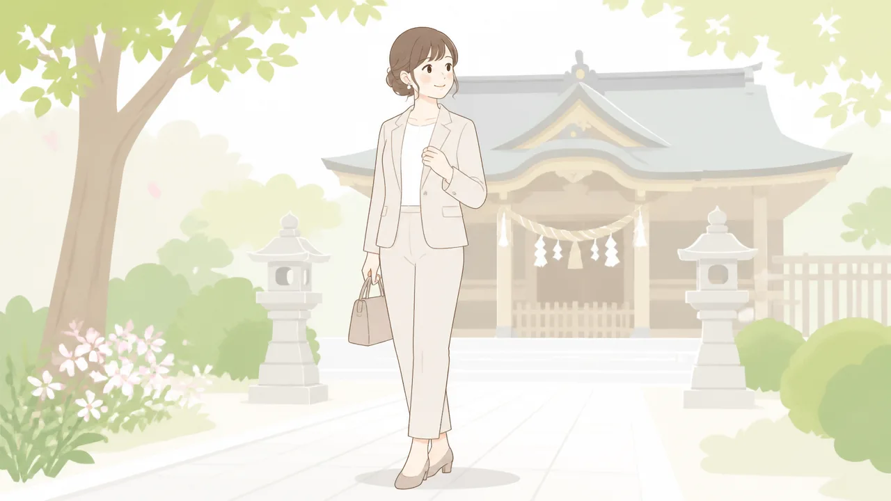 お宮参りにパンツスーツはダメ？失敗しない服装選びのポイント