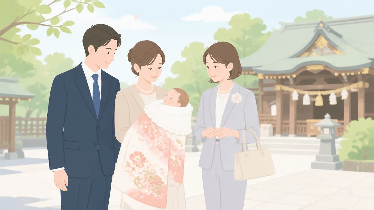 お宮参りにパンツスーツはダメ？失敗しない服装選びのポイント