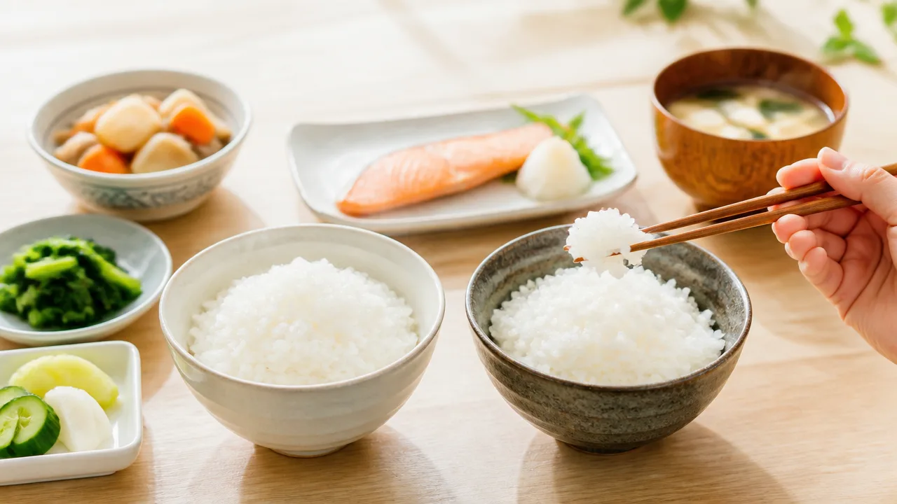 お米のひとめぼれとコシヒカリの違いは?味や食感、相性を比較