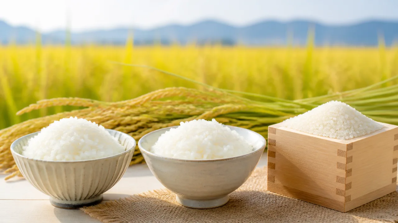 お米のひとめぼれとコシヒカリの違いは?味や食感、相性を比較