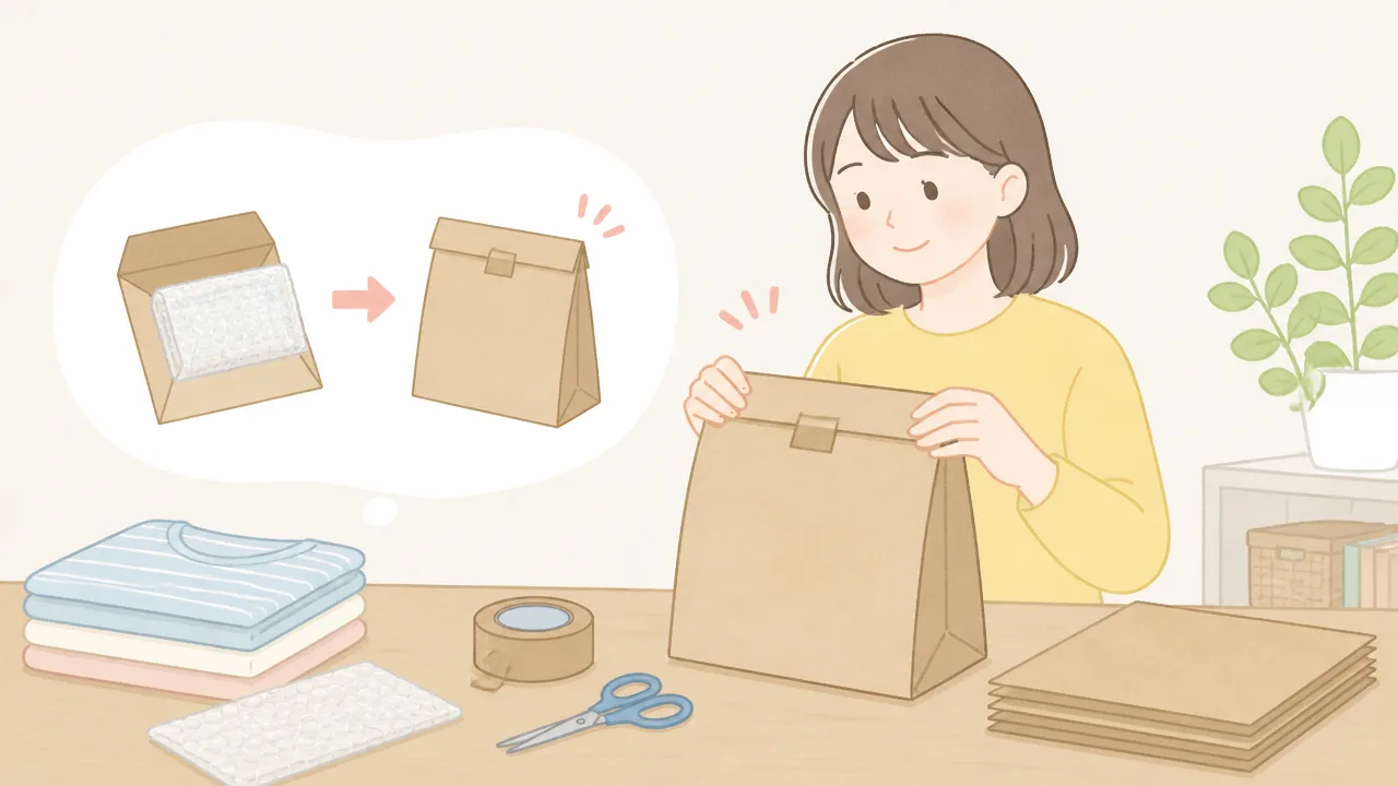 メルカリの梱包に紙袋は使える？包み方と注意点を解説