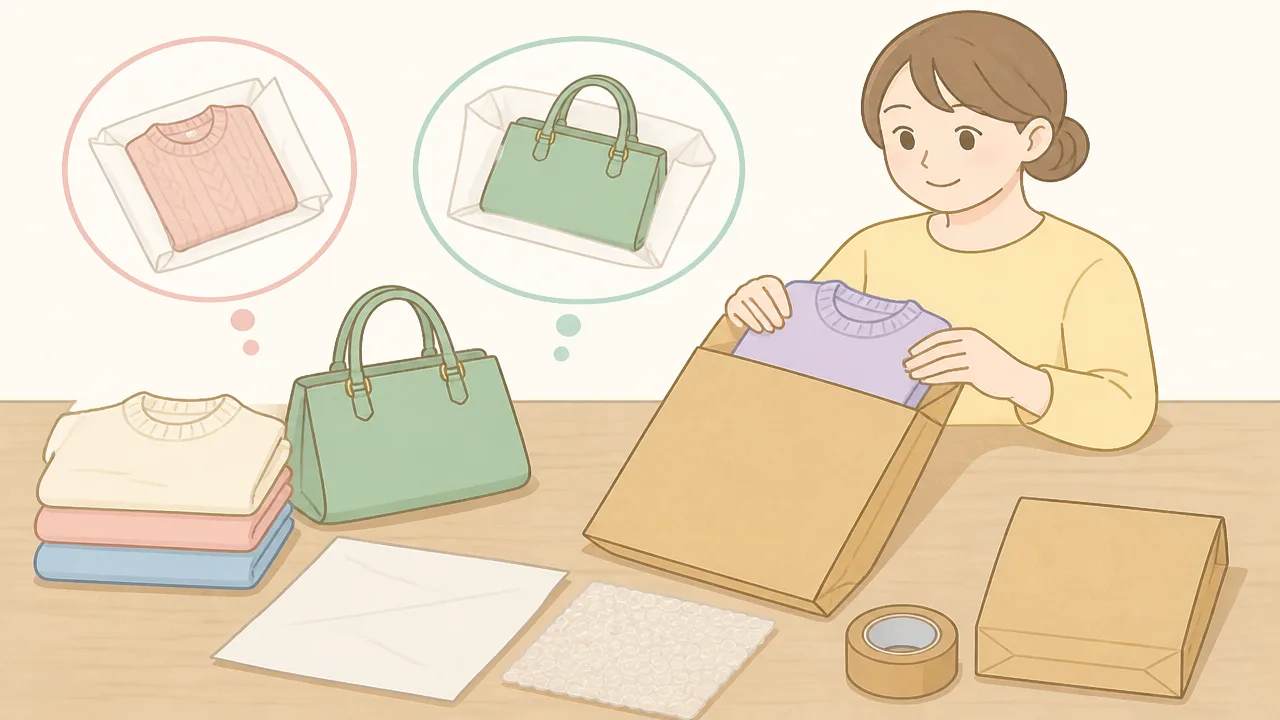 メルカリの梱包に紙袋は使える？包み方と注意点を解説